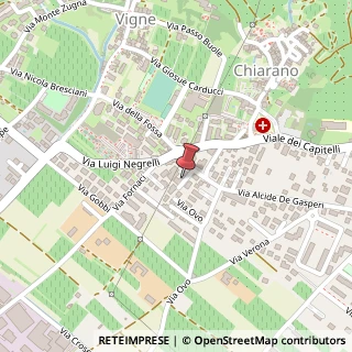Mappa Via Alcide Degasperi, 65, 38062 Arco, Trento (Trentino-Alto Adige)