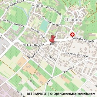 Mappa Via Alcide Degasperi, 69, 38062 Arco, Trento (Trentino-Alto Adige)