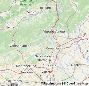 Mappa Via palù 36, 31020 San Vendemiano TV, Italia (17.30889)