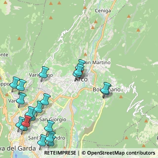 Mappa Giardini pubblici, 38062 Arco TN, Italia (2.914)