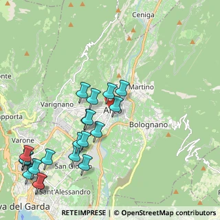 Mappa Via Guglielmo Marconi, 38062 Arco TN, Italia (2.473)