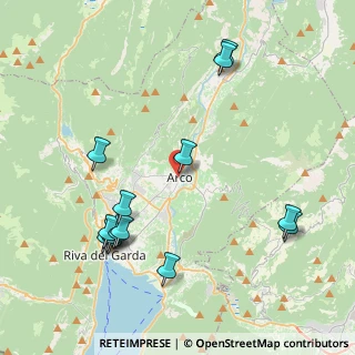 Mappa Giardini pubblici, 38062 Arco TN, Italia (4.63071)