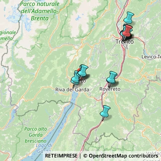 Mappa Via Guglielmo Marconi, 38062 Arco TN, Italia (16.68842)
