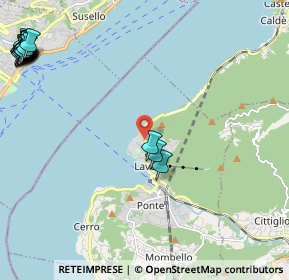 Mappa Via per Luino, 21014 Laveno-Mombello VA, Italia (3.4355)