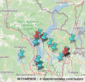 Mappa Via per Luino, 21014 Laveno-Mombello VA, Italia (13.98)