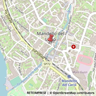 Mappa Piazza Matilde Carcano, 10, 23826 Mandello del Lario, Lecco (Lombardia)