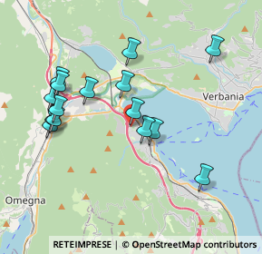 Mappa Via Camponuovo, 28831 Baveno VB, Italia (3.742)