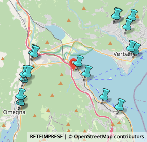 Mappa Via Camponuovo, 28831 Baveno VB, Italia (5.48167)