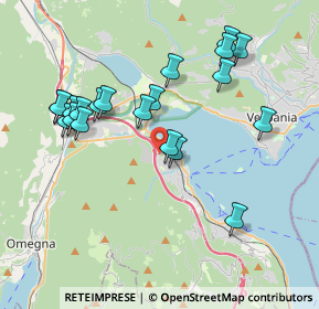 Mappa Via Camponuovo, 28831 Baveno VB, Italia (3.8715)