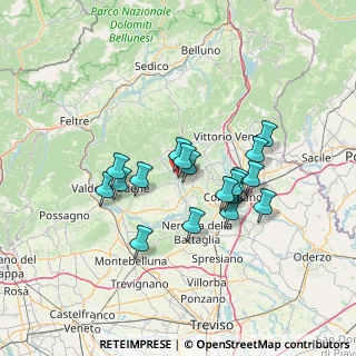 Mappa Via Roma Fraz, 31053 Pieve di Soligo TV, Italia (11.25611)