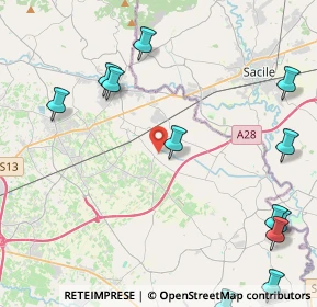 Mappa Via Valsugana, 31010 Orsago TV, Italia (5.775)