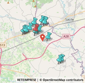 Mappa Via Valsugana, 31010 Orsago TV, Italia (2.98286)