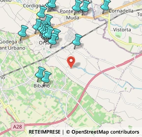 Mappa Via Valsugana, 31010 Orsago TV, Italia (2.4005)