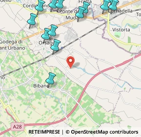 Mappa Via Valsugana, 31010 Orsago TV, Italia (2.76846)