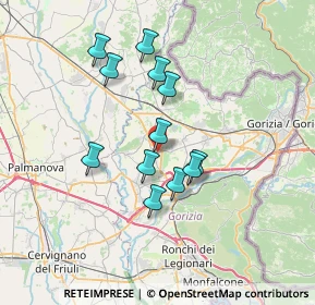 Mappa Via Renato Portelli, 34070 Mariano del Friuli GO, Italia (5.78)