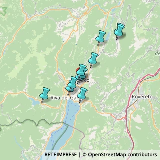 Mappa Via Monte Baldo, 38062 Arco TN, Italia (5.34727)
