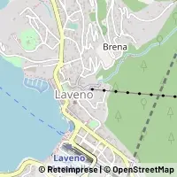 Mapa Laveno-Mombello