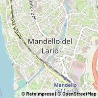 Hartă Mandello del Lario