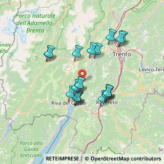 Mappa Via Giuseppe Mazzini, 38074 Dro TN, Italia (12.2375)