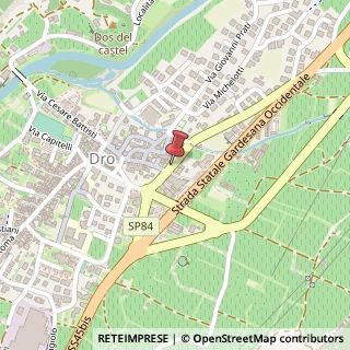 Mappa Via Giuseppe Mazzini, 18, 38074 Dro, Trento (Trentino-Alto Adige)