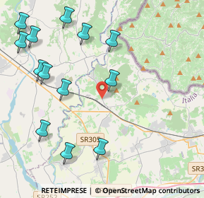 Mappa Via S. Quirino, 34071 Cormons GO, Italia (5.01615)