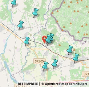 Mappa Via S. Quirino, 34071 Cormons GO, Italia (3.95182)