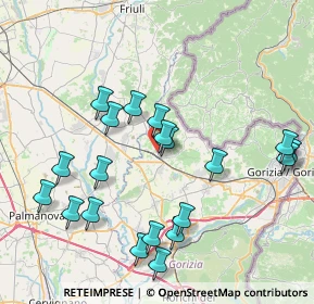 Mappa Via S. Quirino, 34071 Cormons GO, Italia (8.3325)