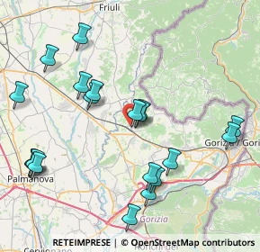 Mappa Via S. Quirino, 34071 Cormons GO, Italia (8.9325)