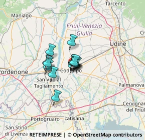 Mappa Viale Francesco Duodo, 33033 Codroipo UD, Italia (6.27571)