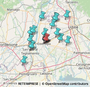 Mappa Viale Francesco Duodo, 33033 Codroipo UD, Italia (10.24368)
