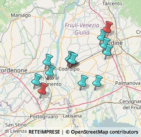 Mappa Viale Francesco Duodo, 33033 Codroipo UD, Italia (11.84231)