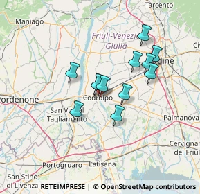 Mappa Viale Francesco Duodo, 33033 Codroipo UD, Italia (10.26167)