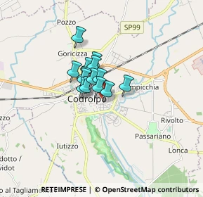 Mappa Viale Francesco Duodo, 33033 Codroipo UD, Italia (0.83714)