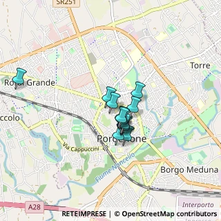 Mappa Via Beato Odorico, 33170 Pordenone PN, Italia (0.54538)