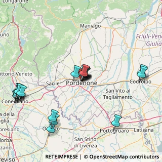 Mappa Via Benedetto Cairoli, 33170 Pordenone PN, Italia (17.653)