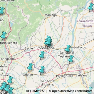 Mappa Via Monteverdi, 33170 Pordenone PN, Italia (27.9225)