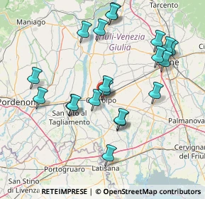 Mappa Vicolo Pio Paschini, 33033 Codroipo UD, Italia (15.423)