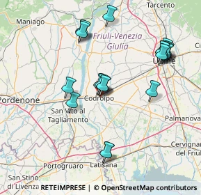 Mappa Vicolo Pio Paschini, 33033 Codroipo UD, Italia (15.1335)