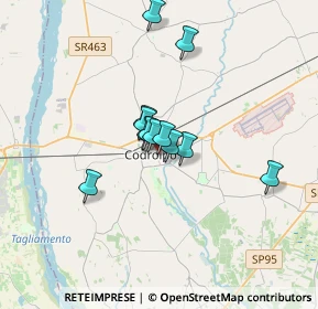 Mappa Vicolo Pio Paschini, 33033 Codroipo UD, Italia (2.20917)