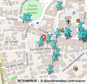 Mappa Via Daniele Moro, 33033 Codroipo UD, Italia (0.146)