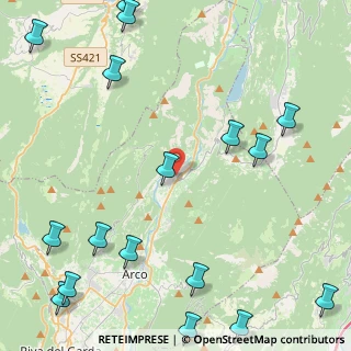 Mappa Via Portici, 38074 Dro TN, Italia (6.68889)