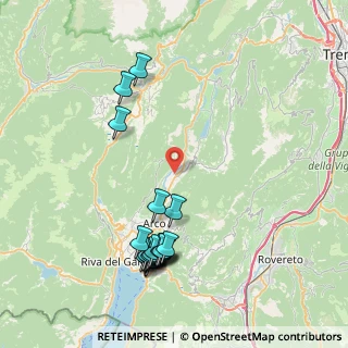 Mappa Via Milano, 38074 Pietramurata TN, Italia (9.09)