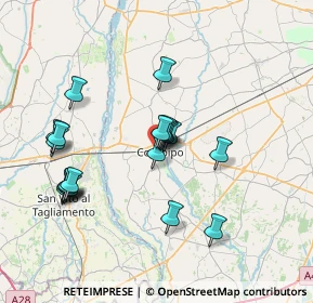 Mappa Via Timavo, 33033 Codroipo UD, Italia (6.909)