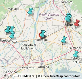 Mappa Via Timavo, 33033 Codroipo UD, Italia (18.82667)