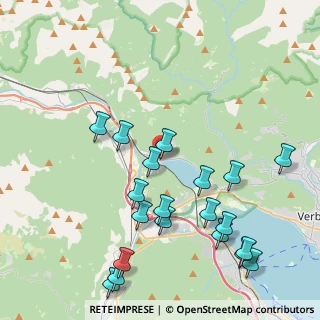 Mappa Via S. Marta, 28802 Mergozzo VB, Italia (4.744)