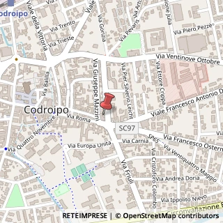 Mappa Via Roma, 81, 33033 Codroipo, Udine (Friuli-Venezia Giulia)