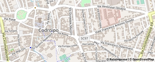 Mappa Codroipo