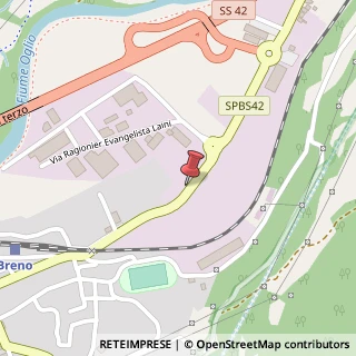 Mappa Via Leonardo da Vinci, 17, 25043 Breno, Brescia (Lombardia)