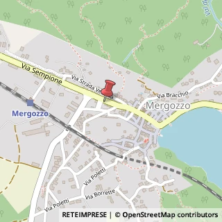 Mappa Via Sempione, 45, 28802 Mergozzo, Verbano-Cusio-Ossola (Piemonte)