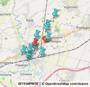 Mappa Via Prati di Santa Croce, 33077 Sacile PN, Italia (1.40583)